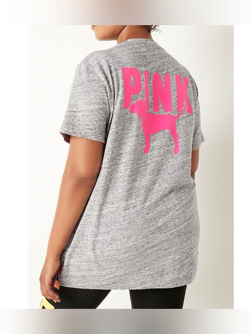 NWT! PINK Pocket Campus Tee